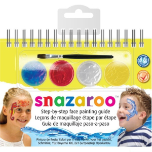 Snazaroo - Sada 4 barev na obličej, Mořští živočichové