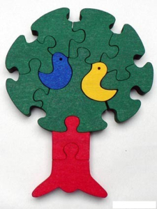 Puzzle z masivu  - Strom (Makovský)