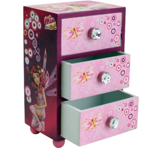 Šperkovnice - Komoda se zásuvkami Mia and me (Legler)