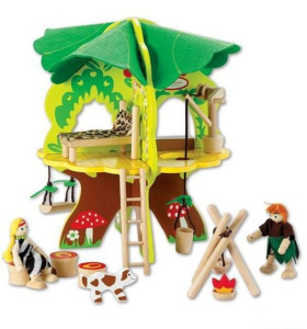 Domeček pro panenky - Stromový dům (Classic World)