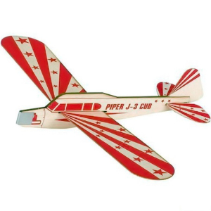 Letadlo házecí - Kluzák Piper J-3 Cub (Goki)