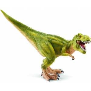 Schleich - Dinosaurus, Tyrannosaurus Rex světle zelený