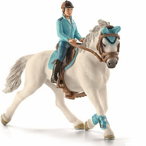 Schleich - Kůň s jezdcem, Žokej na koni