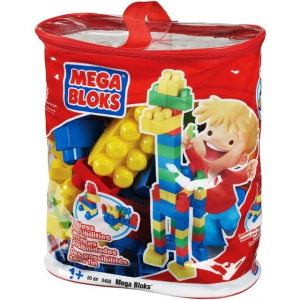 Mega Bloks - Kostky maxi v tašce, 80ks