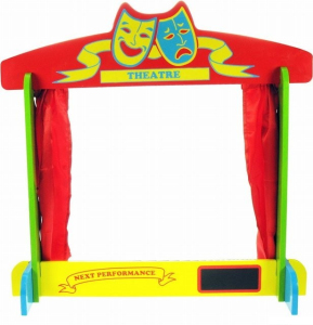Divadlo - Stolní skládací divadélko (Bigjigs)