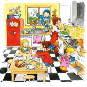 Puzzle vícevrstvé - Můj den, 4 vrstvy, 46ks (Goki)