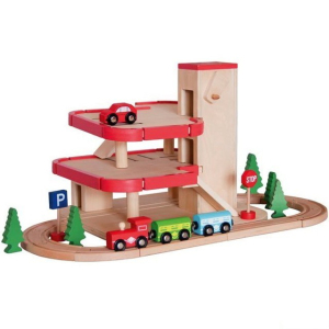 Vláčkodráha Woody - Vláčkodráha s garáží, 24 dílů