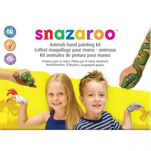 Snazaroo - Sada 6 barev na ruce, Zvířátka