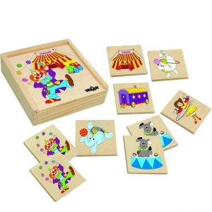 Pexeso - Mašinka Cirkus, 36ks (Woody)
