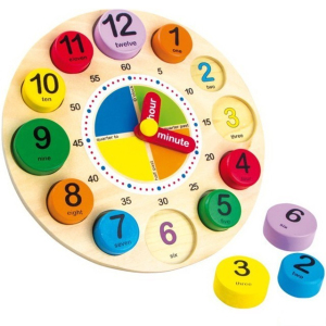 Puzzle hodiny - Angličtina, výuka hodin (Legler)