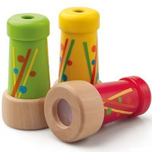 Drobné hračky - Kaleidoskop krasohled, 1ks (Woody)