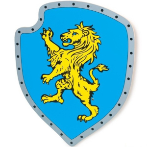 Dětská zbraň - Štít Žlutý lev dřevěný (Legler)