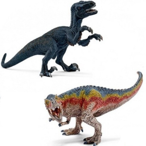 Schleich - Dinosaurus set, T-Rex a Velociraptor
