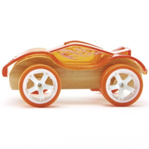 Auto - Autíčko mini Twin Turbo oranžové (Hape)