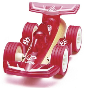 Auto - Autíčko mini Racer červené (Hape)