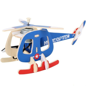 Stavebnice solární - Vrtulník barevný (Legler)