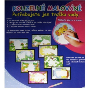 Výtvarná sada box - Kouzelné malování, 8 obrázků