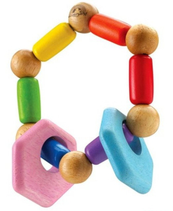 Chrastítko - Dřevěné chrastítko Twist (Wonderworld)