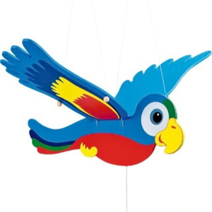 Závěsná hračka - Papoušek Ara velký (Legler)
