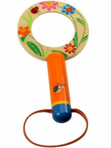 Zkoumání zvířátek - Lupa na hmyz, oranžová (Bigjig