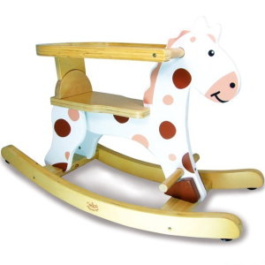 Houpadlo - Houpací kůň s ohrádkou, bílý (Vilac)