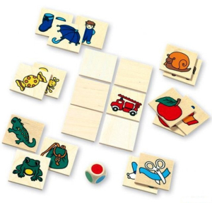 Pexeso - Pexeso s kostkou, 36ks (Mertens)