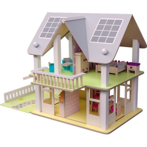 Domeček pro panenky - Nancy s balkónem (Woody)