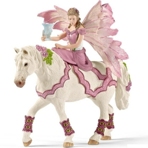 Schleich - Elf na koni, Elfí víla Feya ve slavnostním oděvu