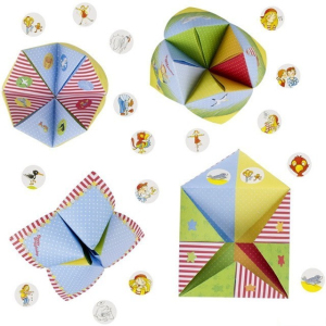 Kreativní sada - Skládačka z papíru, Nebe-peklo-ráj (Goki)