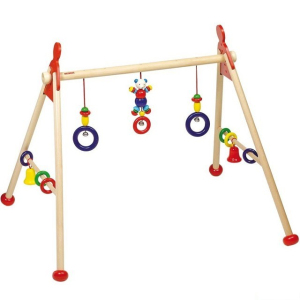 Hrazdička - Dřevěná hrazda nastavitelná, Medvěd (Heimess)