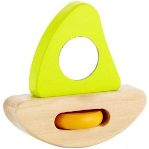 Loď dřevěná - Plachetnice se zrcátkem (Hape)