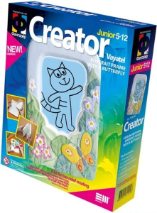 Kreativní sada - Sádrování, Foto rámeček motýl (Legler)