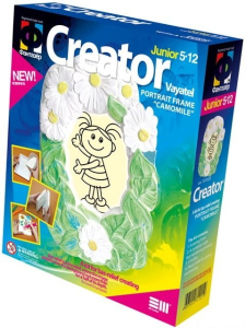 Kreativní sada - Sádrování, Foto rámeček kopretina (Legler)