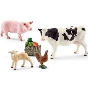 Schleich - Farma, Sada hospodářská zvířátka