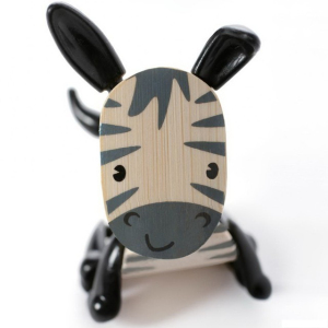 Zvířátko - Malé bambus-plast, Zebra (Hape)
