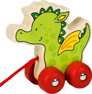 Tahací hračka - Veselý dráček (Goki)