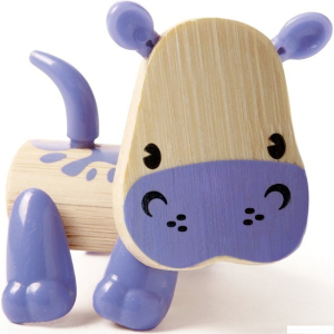 Zvířátko - Malé bambus-plast, Hrošík (Hape)