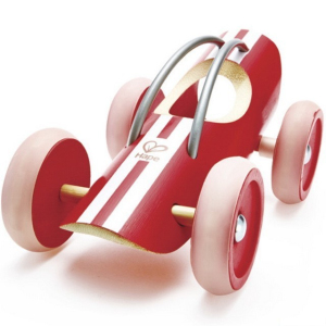 Auto - Závodní auto e-Racer Monza červené (Hape)