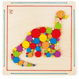 Kreativní sada - Vytvoř si obrázek, Brontosaurus (Hape)