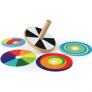 Drobné hračky - Káča dřevěná, Vyměnitelný vzor (Hape)