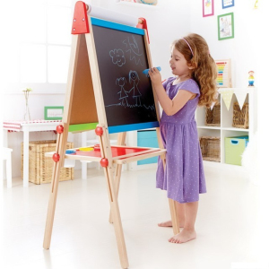 Kreslící tabule - Výškově nastavitelná, 95 až 111cm (Hape)