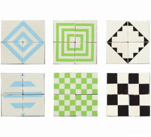Kostky obrázkové 8ks - Puzzle kostka (Voila)