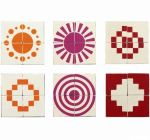 Kostky obrázkové 8ks - Puzzle kostka (Voila)