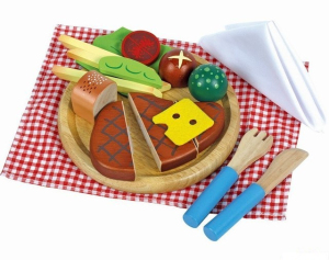 Krájení - Steak set s prostíráním (Santoys)