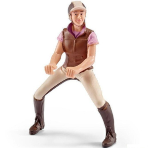 Schleich - Jezdecký klub, Jezdkyně v růžovém oblečku