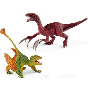 Schleich - Dinosaurus set, Dimorphodon a Therizinosaurus