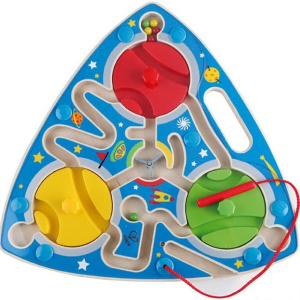 Motorický labyrint - Magnetická hra, Kosmos (Hape)