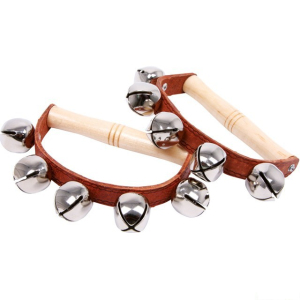 Hudba - Rolničky do ruky, 2ks (Small foot)