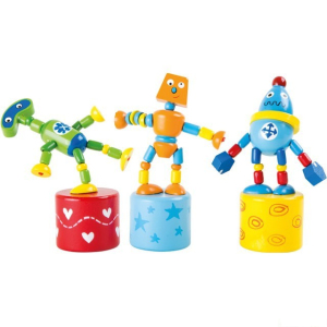 Mačkací figurka - Robot, 1ks (Small foot)