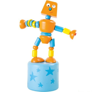 Mačkací figurka - Robot, 1ks (Small foot)